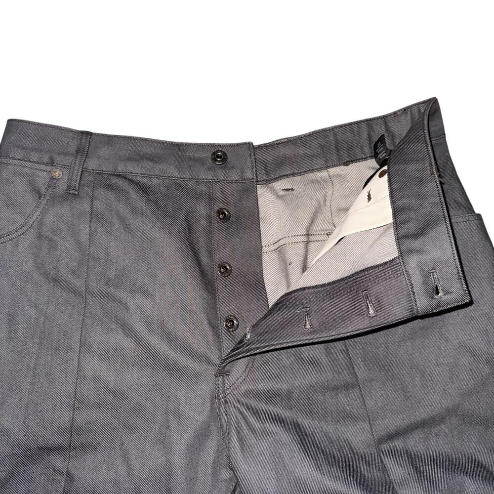 G-Star Raw Men's Lanc 3D Straight Tapered Jeans in Dark Blue Gray Size 36 x 32 - Picture 6 of 12